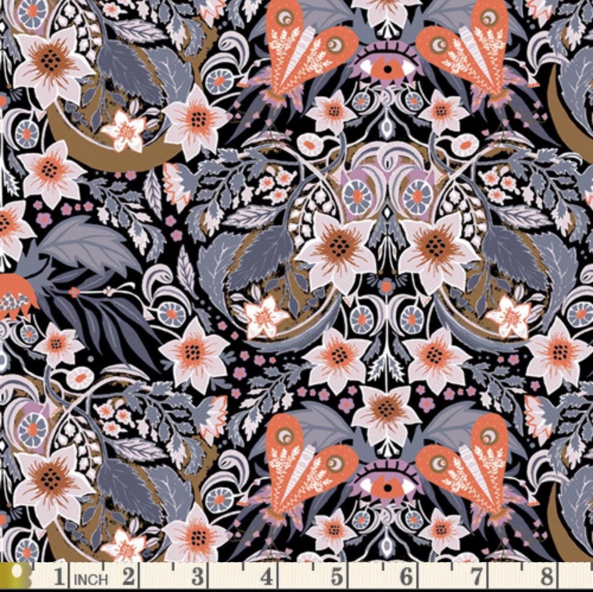 Art Gallery Fabrics / EERIE - Hallucinations - by Katarina Roccella - Sold by the Half Yard - Halloween - #EER31011
