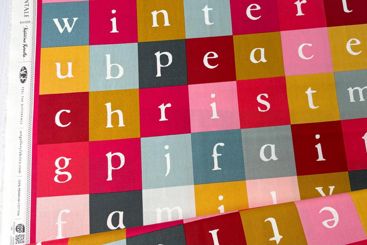 Advent Christmas Village | Letters to Santa | AGF Christmas | Art Gallery Fabrics | Sold by the Half Yard