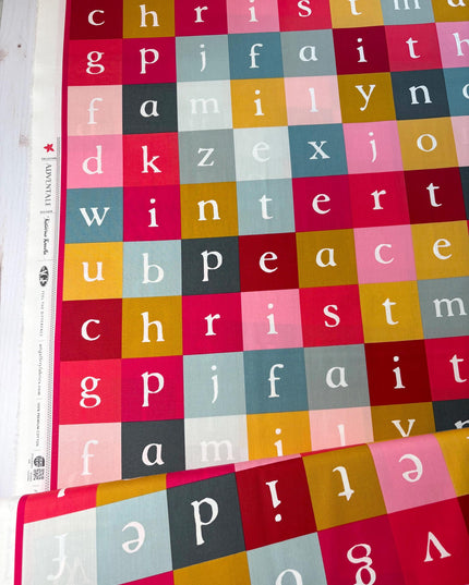 Adventale Christmas Village | Letters to Santa | AGF Christmas | Art Gallery Fabrics | Sold by the Half Yard