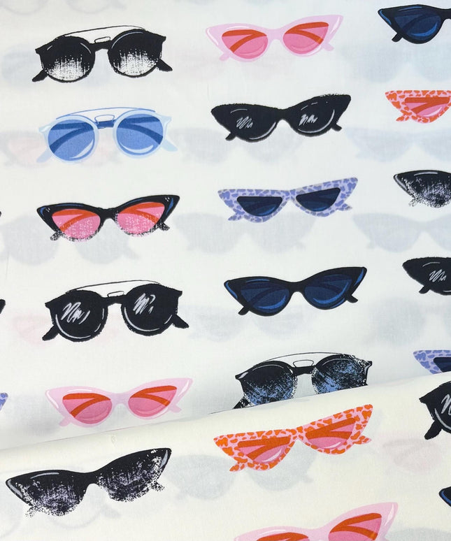 AGF Fabric | Periwinkle | AGF | Radiant Reflections PWK68800 | sunglasses | Art Gallery Fabric | Sold by the Half Yard
