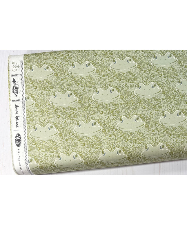AGF Fabric | Frog Fabric fabric | Ode to Toddy AGF | Sold by the Half Yard