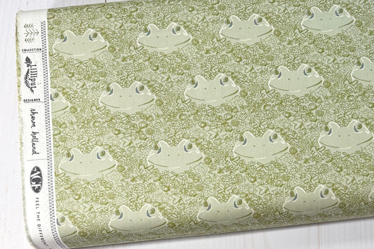 AGF Fabric | Frog Fabric fabric | Ode to Toddy AGF | Sold by the Half Yard