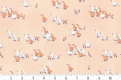 AGF Fabric | Cottage Grove Goose March | Art Gallery Fabrics Cotton | CTG-77108 | Sold by the Half Yard