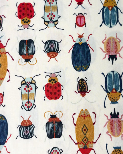 Insects, Beetle Fabric | Art Gallery Fabrics | Maven | Renewal | COS-87307 | Sold by the Half Yard