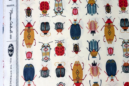 Insects, Beetle Fabric | Art Gallery Fabrics | Maven | Renewal | COS-87307 | Sold by the Half Yard