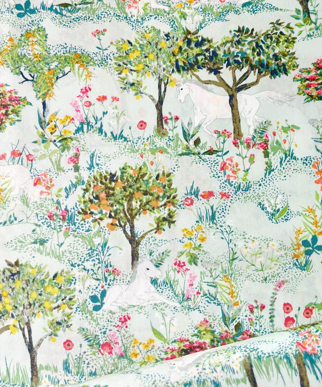 Art Gallery, Picturesque, Mystical Quest By Day, PIC-39458, 100% Quilting Cotton, Sold by the Half Yard