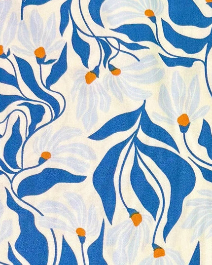 AGF | Wind Dance Azure | Modernista | Art Gallery Fabrics | CUR8MO-302 | Sold by the Half Yard