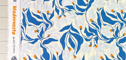 AGF | Wind Dance Azure | Modernista | Art Gallery Fabrics | CUR8MO-302 | Sold by the Half Yard