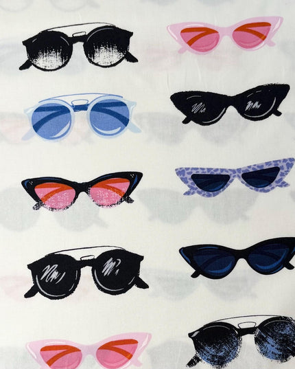 AGF Fabric | Periwinkle | AGF | Radiant Reflections PWK68800 | sunglasses | Art Gallery Fabric | Sold by the Half Yard