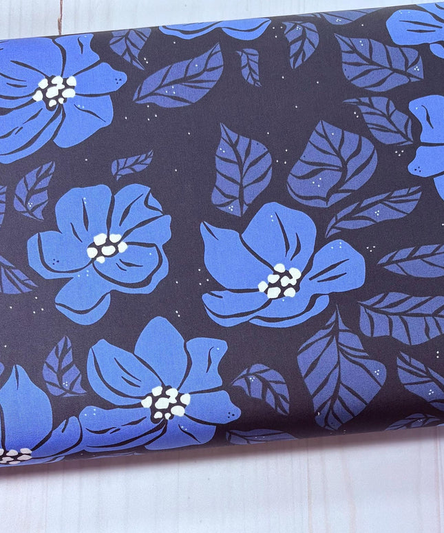 Art Gallery Fabrics | Watch Them Bloom Periwinkle Collection | Art Gallery Fabric| Art Gallery | Sold by the Half Yard