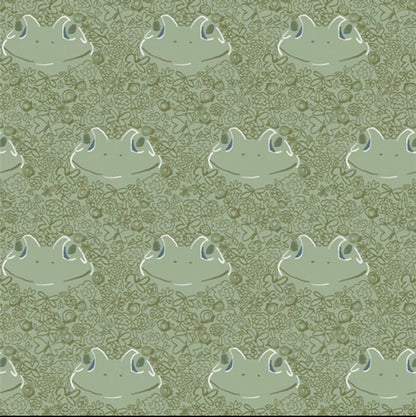 AGF Fabric | Frog Fabric fabric | Ode to Toddy AGF | Sold by the Half Yard