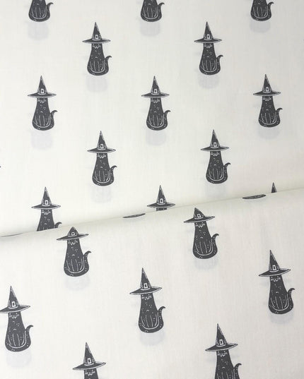 Art Gallery Fabrics | AGF Spooky n Witchy | AGF Halloween | Purrrfectly Witchy | SNS13052 | Quilt Fabric by Art Gallery Fabric | Half Yard
