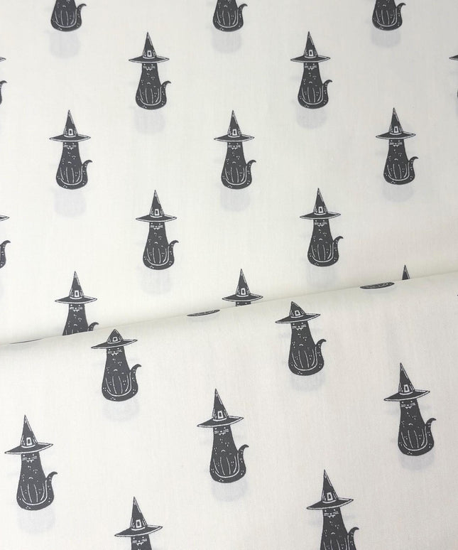 Art Gallery Fabrics | AGF Spooky n Witchy | AGF Halloween | Purrrfectly Witchy | SNS13052 | Quilt Fabric by Art Gallery Fabric | Half Yard