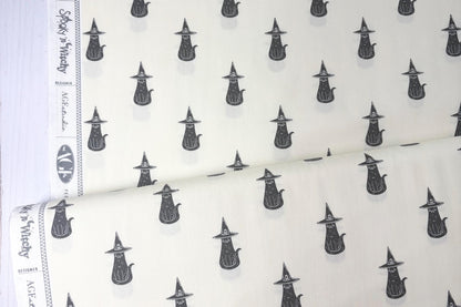Art Gallery Fabrics | AGF Spooky n Witchy | AGF Halloween | Purrrfectly Witchy | SNS13052 | Quilt Fabric by Art Gallery Fabric | Half Yard
