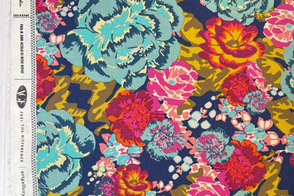 AGF Fabric | Boho Fusions Collection | Acqua Di Rose Boho |FUS-B-200 | Quilt Fabric by Art Gallery Fabrics | Sold by Half Yard