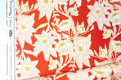 AGF Fabric | Madison Avenue Blaze 365 Fifth Avenue Collection | Art Gallery Fabric | 100% Quilters Cotton | Sold by the Half Yard
