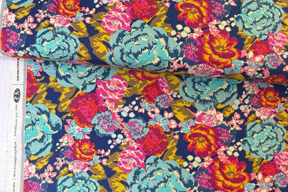 AGF Fabric | Boho Fusions Collection | Acqua Di Rose Boho |FUS-B-200 | Quilt Fabric by Art Gallery Fabrics | Sold by Half Yard