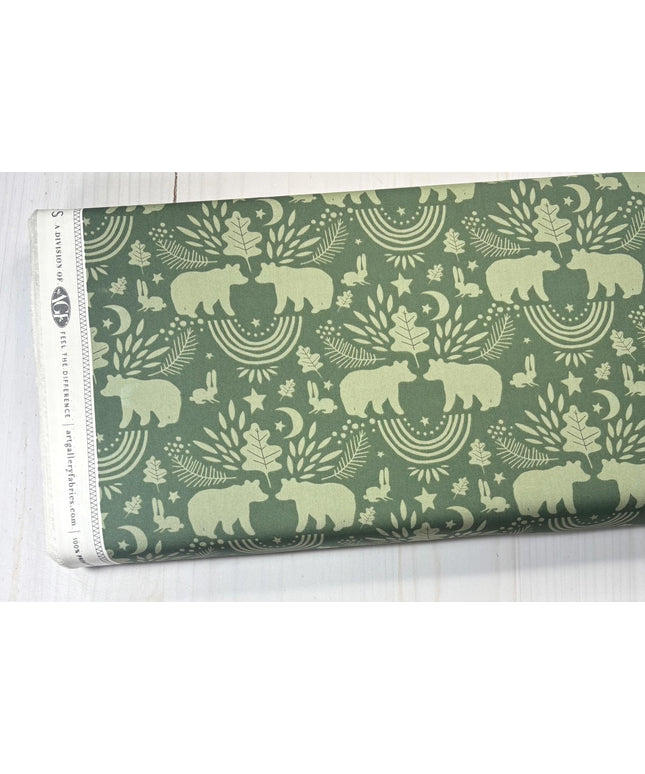 AGF, Loud Encounter, Timberline, Bear Fabric, Art Gallery Fabrics, Sold by the Half Yard