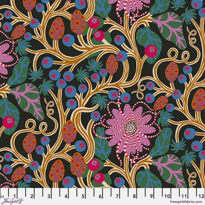 Monika Forsberg The City of Dreams Hackney Central Multi PWMF057, Free Spirit Fabric, 100% Cotton Fabric, Sold by the Half Yard