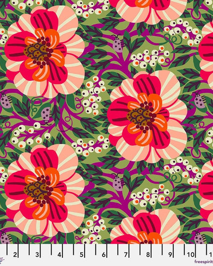 Monika Forsberg, The City of Dreams, Muswell Hill PWMF062, Free Spirit Fabric, 100% Cotton Fabric, Sold by the Half Yard
