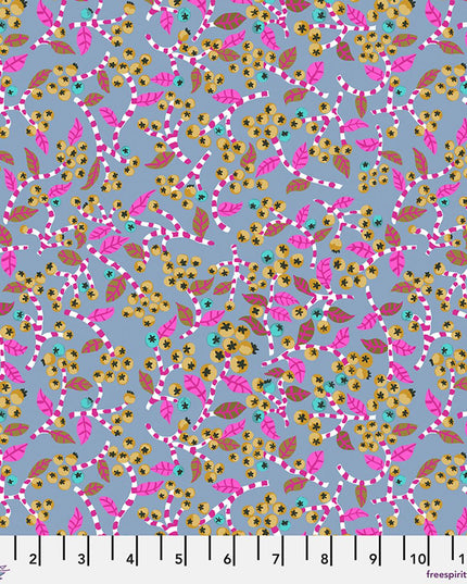 Penny Jeffries, Blostma & Song, Notes of Berry, PWPE010, Free Spirit Fabric, Cotton, Sold by the Half Yard