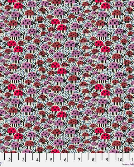 Monika Forsberg The City of Dreams Old Street Ivory PWMF055, Free Spirit Fabric, 100% Cotton Fabric, Sold by the Half Yard