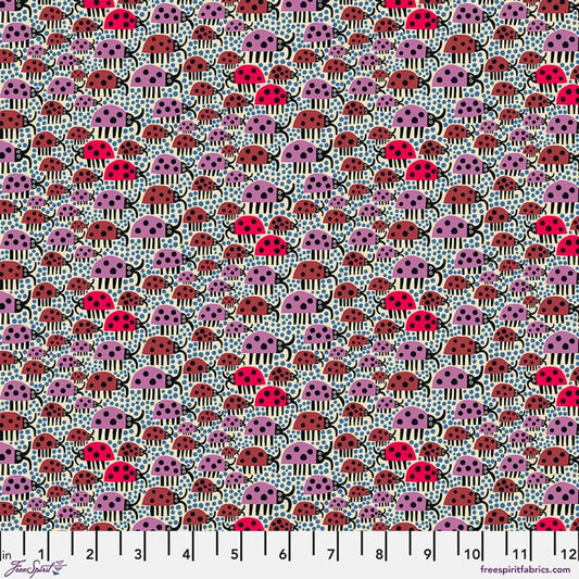 Monika Forsberg The City of Dreams Old Street Ivory PWMF055, Free Spirit Fabric, 100% Cotton Fabric, Sold by the Half Yard