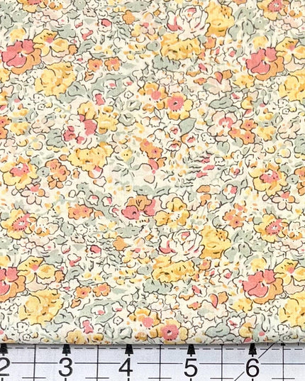 Liberty Tana Lawn | Claire Aude Yellow | Sold by Half Yard