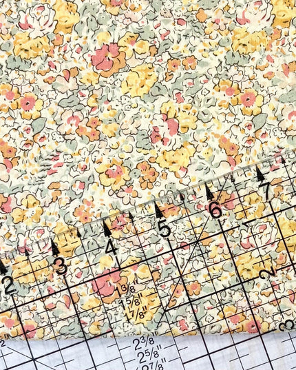 Liberty Tana Lawn | Claire Aude Yellow | Sold by Half Yard