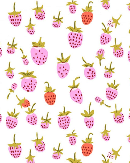 Lilac Strawberry Heather Ross 20th Anniversary Collection for Windham Fabric | #37024A-2 | Sold by Half Yard