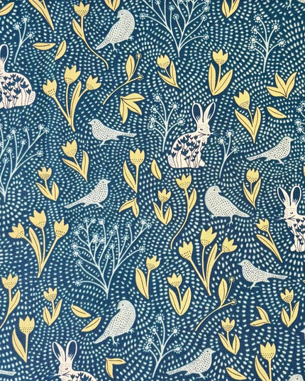 AGF Fabric | Libellule in Awakening | AGF Spring Equinox  | Sold by the Half Yard | Nesting Season | Katie O’Shea