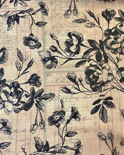 Free Spirit | Regions Beyond by Tim Holtz |Beloved~Neutral~Cotton Fabric | Eclectic Elements |Sold by the Half Yard | PWTH149-NEUTRAL