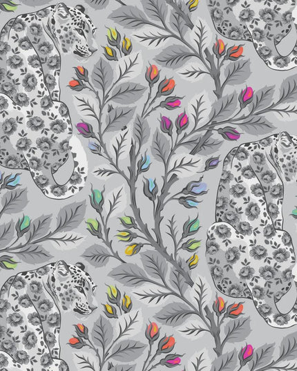 Beautymark - Fog - Tula Pink True Colors Graywork, Free Spirit Fabrics, Sold by the Half Yard