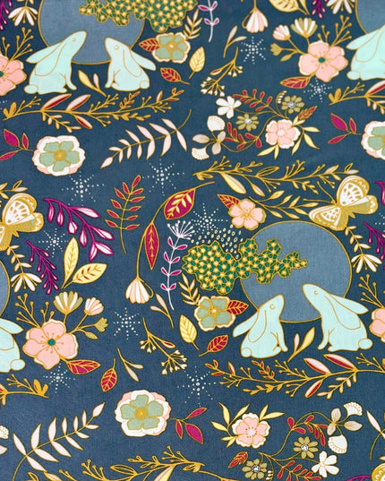 AGF | AGF Bunnies Pomegranate | Fat Quarter Set