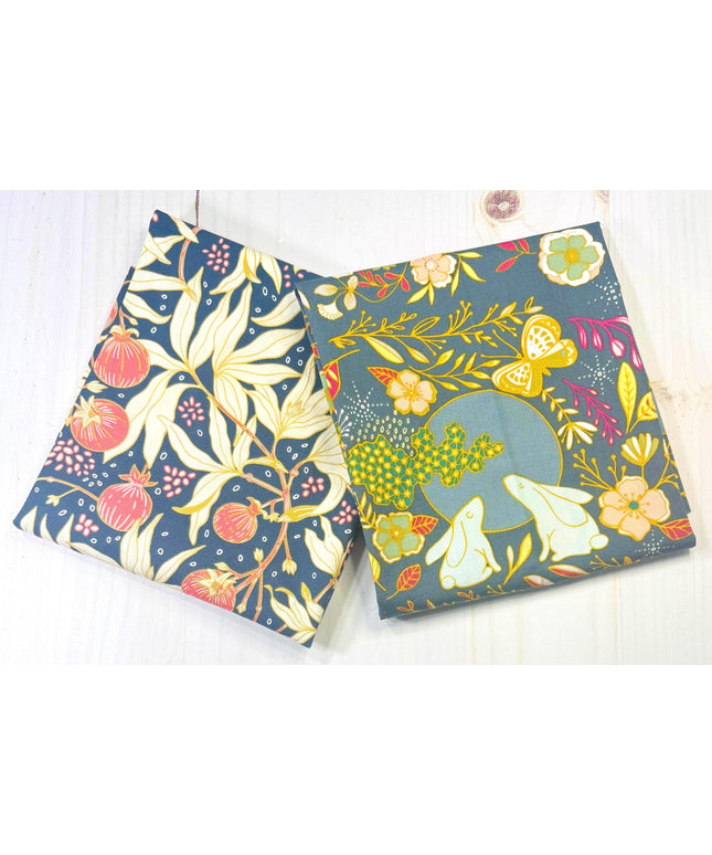 AGF | AGF Bunnies Pomegranate | Fat Quarter Set