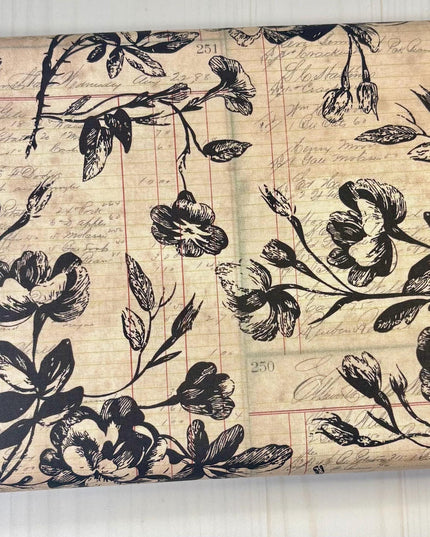 Free Spirit | Regions Beyond by Tim Holtz |Beloved~Neutral~Cotton Fabric | Eclectic Elements |Sold by the Half Yard | PWTH149-NEUTRAL