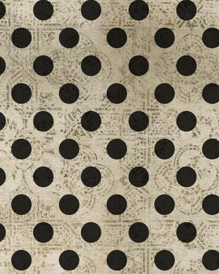 Neutral - Hocus Pocus Polka Dot- Regions Beyond Halloween - Tim Holtz Eclectic Elements - FreeSpirit PWTH153.neutral - Sold by Half Yard