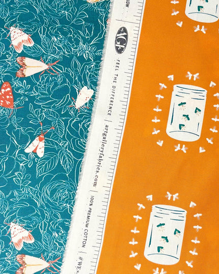 AGF | AGF Firefly Mason Jar  | Fat Quarter Set