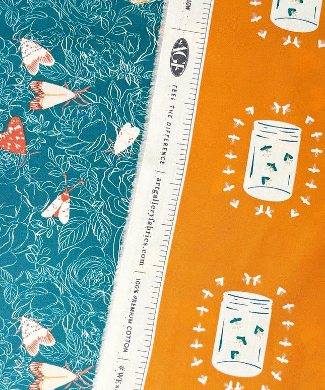 AGF | AGF Firefly Mason Jar  | Fat Quarter Set