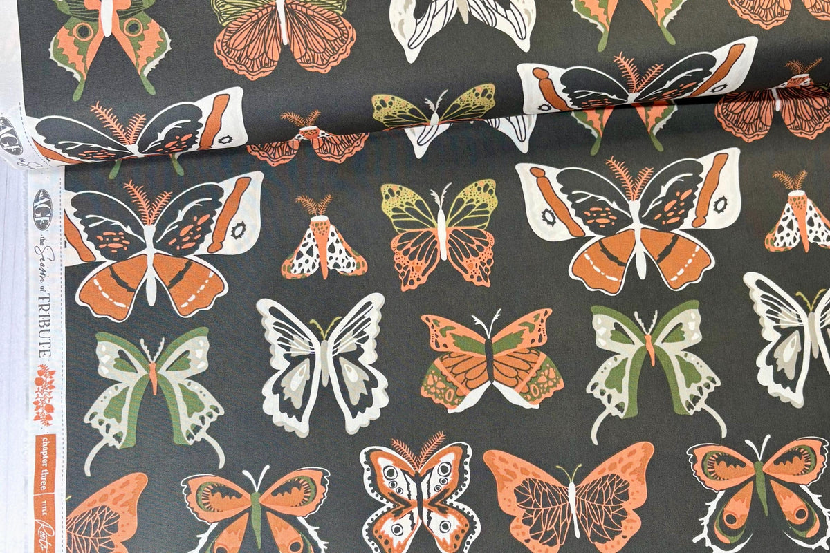 Art Gallery Fabrics, The Season of Tribute, Wingspan Three, TRB3009, Sold by Half Yard