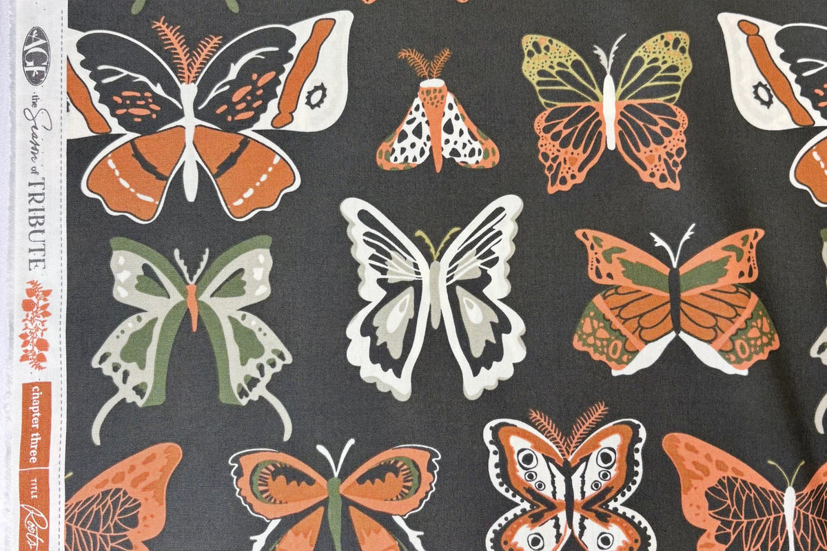 Art Gallery Fabrics, The Season of Tribute, Wingspan Three, TRB3009, Sold by Half Yard
