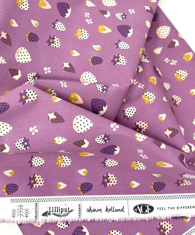 AGF Fabric | Berry Picking | Lilliput | 100% Quilter Cotton By the Half Yard | Art Gallery Fabrics | Sold by the Half Yard