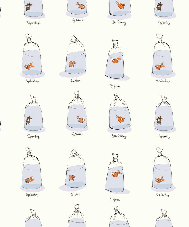 PRE-ORDER June 2026 || Windham Fabrics - Heather Ross - Heather Ross Favorites - Goldfishes in Bags - Sold by Half Yard