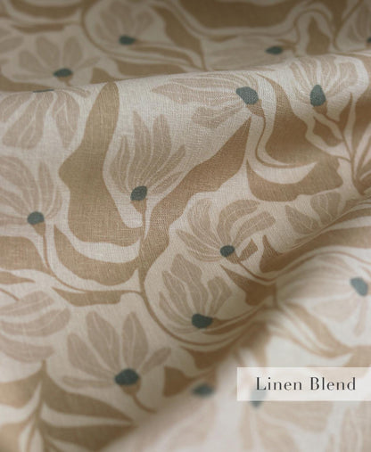 AGF Linen Cotton Blend | Wind Dance Haze Linen Blend | Tangerine by AGF Studio | Art Gallery Fabrics | Sold by the Yard