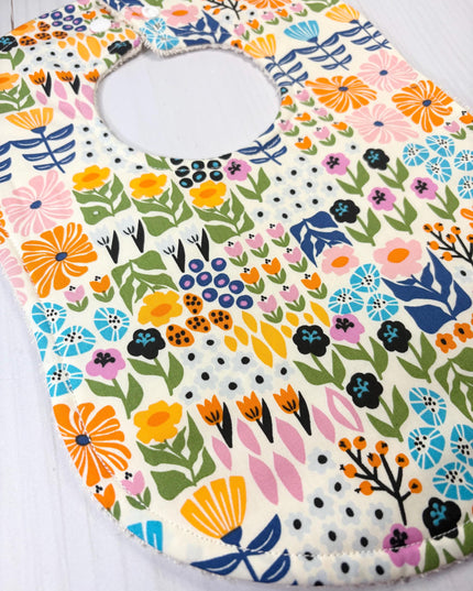 Baby Girl Bib | Bibs | Drool Bib | Scandi Baby | Girl Drool Bibs | New Baby Gift | Baby Gift