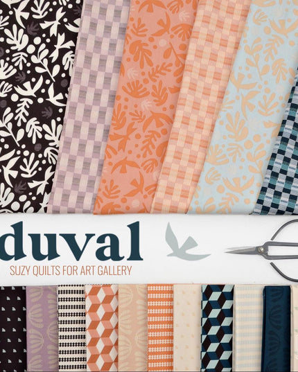 AGF Fabric | Boho Birds in Truffle | Duval | Suzy Quilts | Art Gallery | Sold by the Half Yard