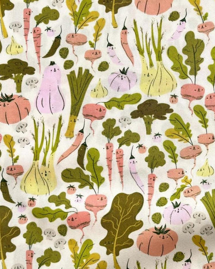 AGF | Cottage Grove - Eat Your Veggies - CTG77100 | Art Gallery Fabrics | Sold by the Half Yard