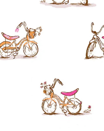 PRE-ORDER - JUNE 2026 || Windham Fabrics - Heather Ross - Heather Ross Favorites - Dream Bike - Sold by Half Yard