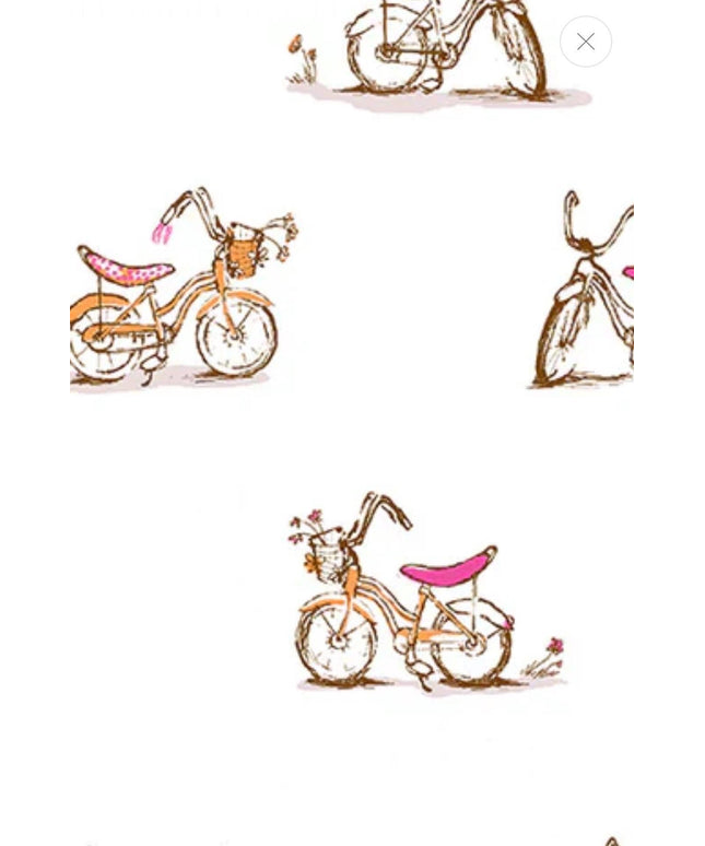 PRE-ORDER - JUNE 2026 || Windham Fabrics - Heather Ross - Heather Ross Favorites - Dream Bike - Sold by Half Yard