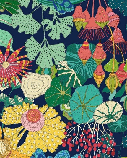 PRE-ORDER - APRIL 2026 | Windham Fabrics - Sally Kelly - Sally Kelly Sunsine - Peony Park - Indigo - Sold by Half Yard